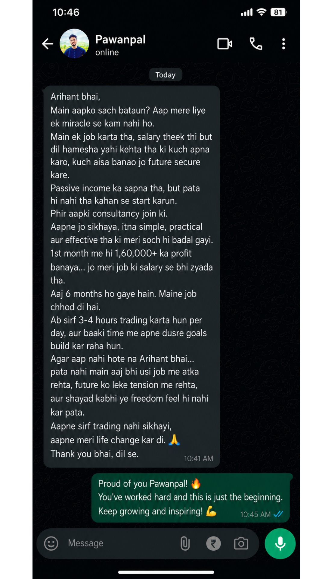 Testimonial 1